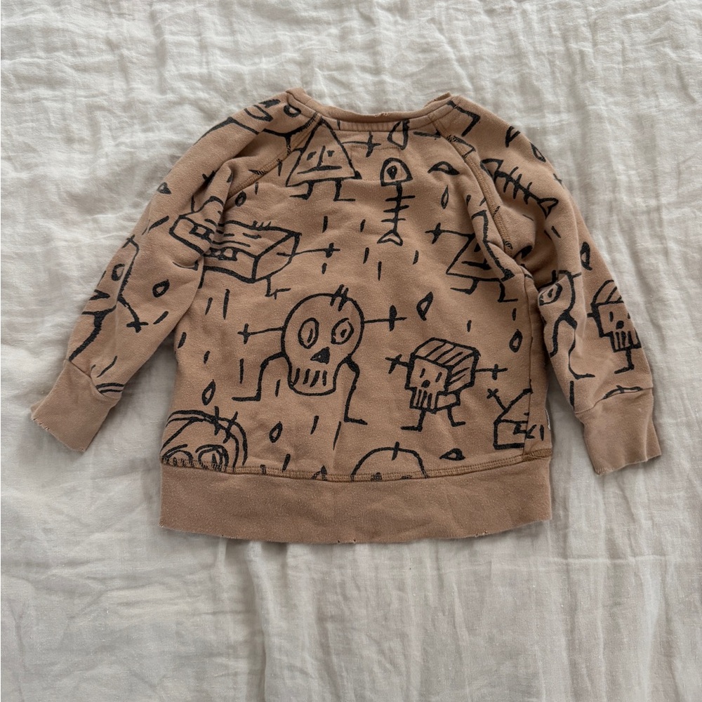 nununu Sweatshirt Sweatpants Set Size 2-3 Years Old - Picture 4 of 7